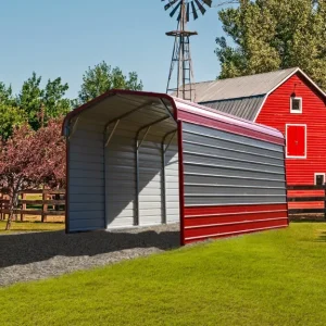12x20x9 Regular Roof Metal Carport