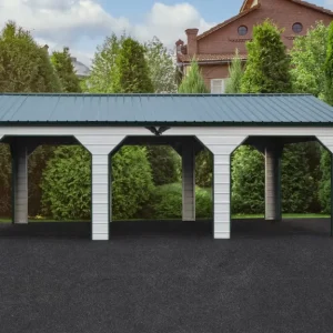16X30X9 Vertical Roof Metal Carport