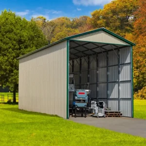 18X35X16 Metal RV Cover