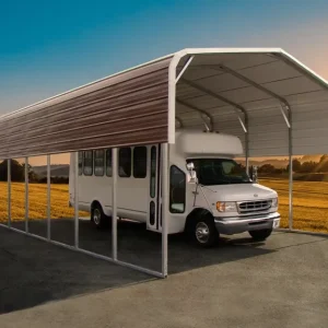 18x30x9 Regular Roof Metal Carport