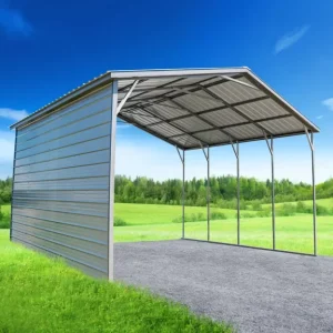 20X20X11 Vertical Roof Metal Carport