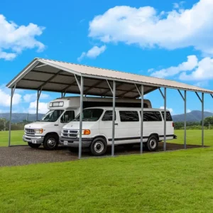 20X30X10 Vertical Roof Metal Carport