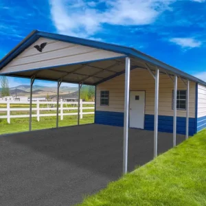 20X30X8 Vertical Roof Metal Combo Unit