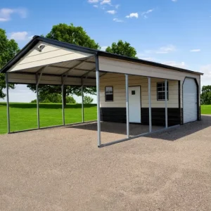 20X30X9 Vertical Roof Metal Combo Unit