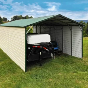 20X40X11 Vertical Roof Metal Carport