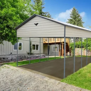 28X40X14 Vertical Roof Metal Carport