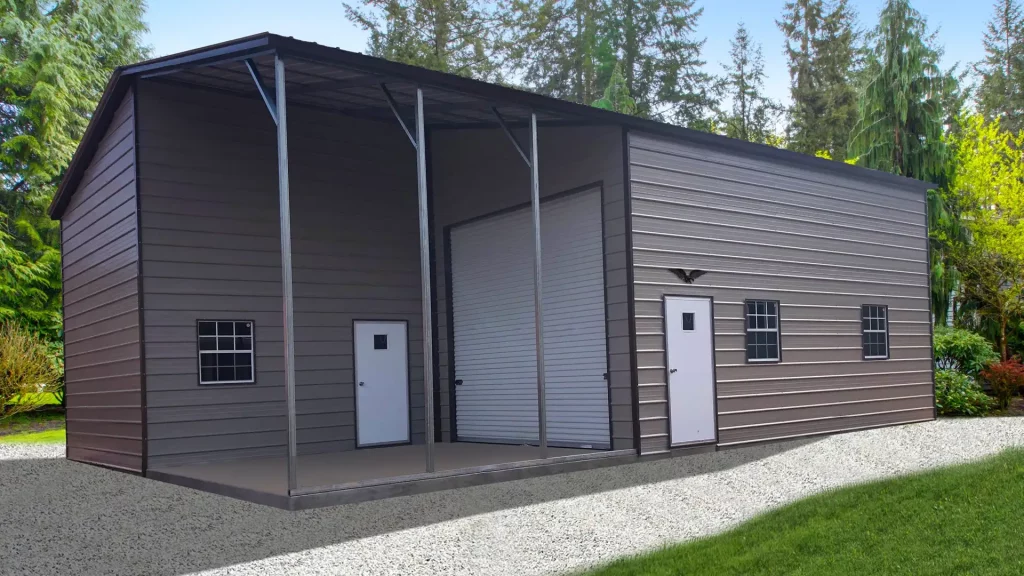 30X40X14 Vertical Roof Metal Commercial Building