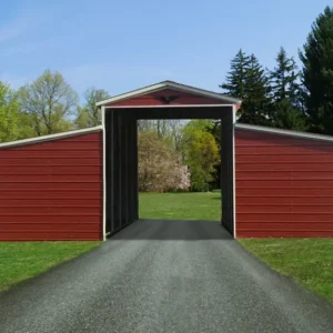 32X25X12 Vertical Roof Metal Barn