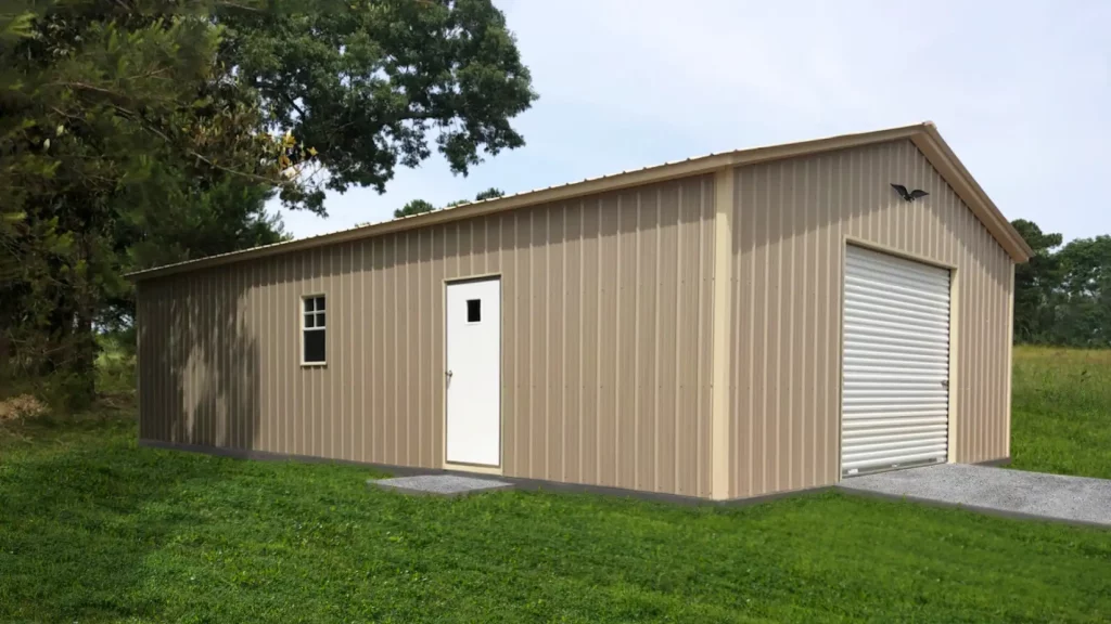 40X60X11 Vertical Roof Metal Commercial Building