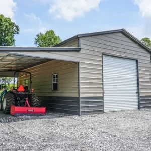 42X30X12X8 Custom Metal Barn