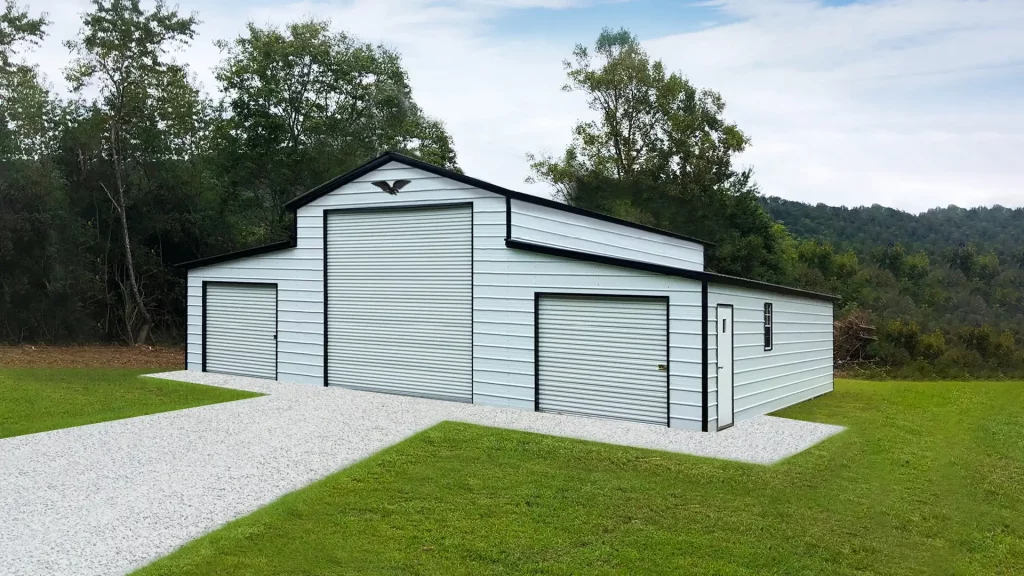42X40X13 Vertical Roof Metal Barn