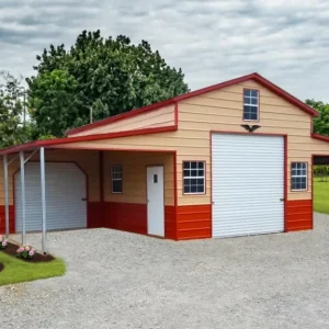 44X25X12 Vertical Roof Metal Barn