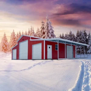 50X30X13 Vertical Roof Metal Barn