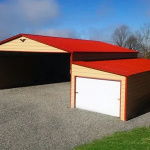 54X40X12 Vertical Roof Metal Barn