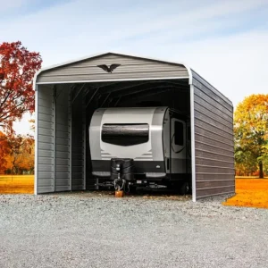 REGULAR ROOF METAL CARPORTS 15X30X11