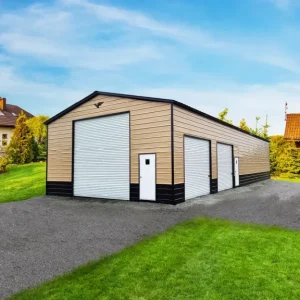 vertical roof garage