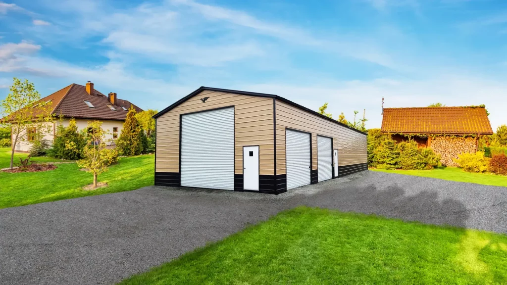 vertical roof garage